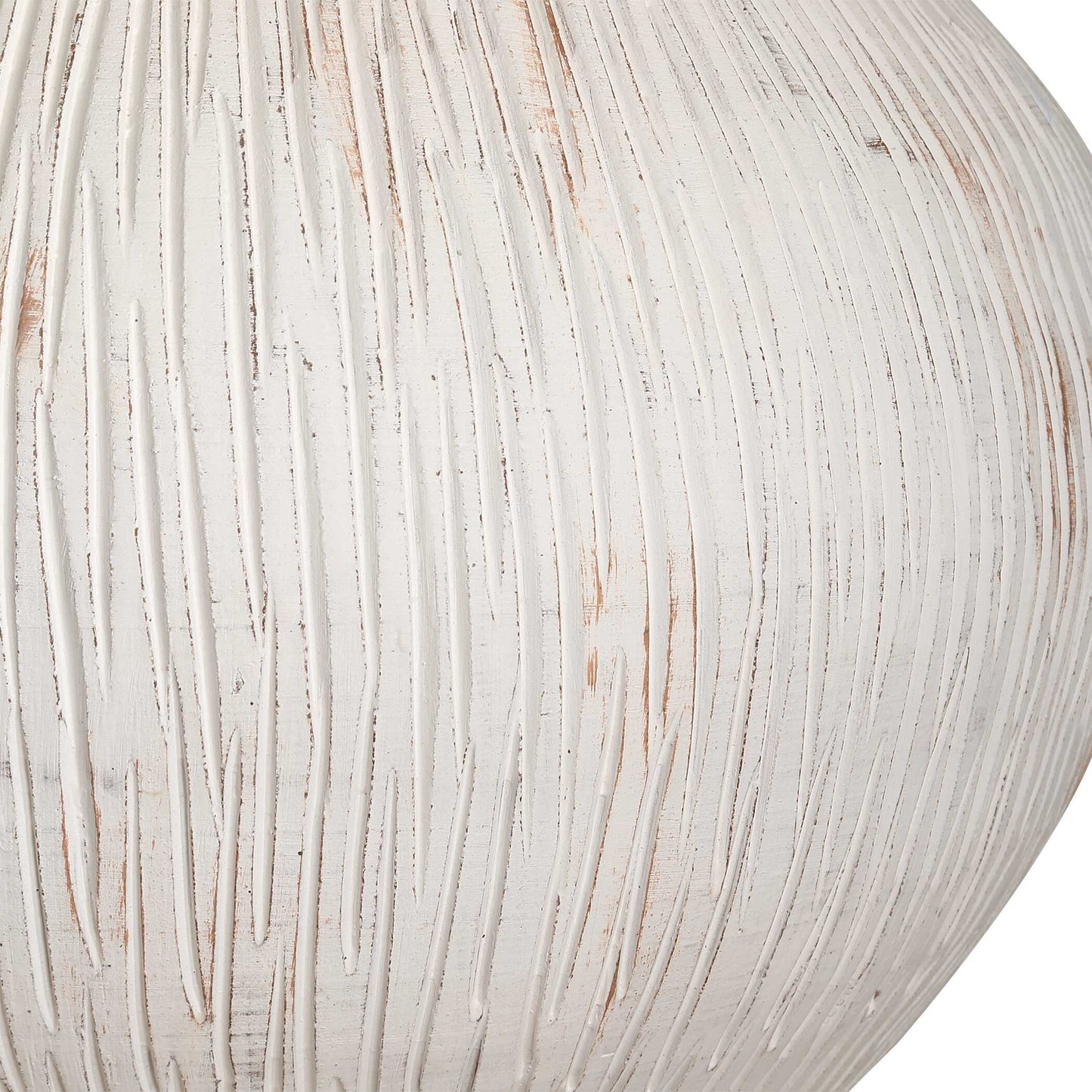 Meryl Aged White Table Lamp