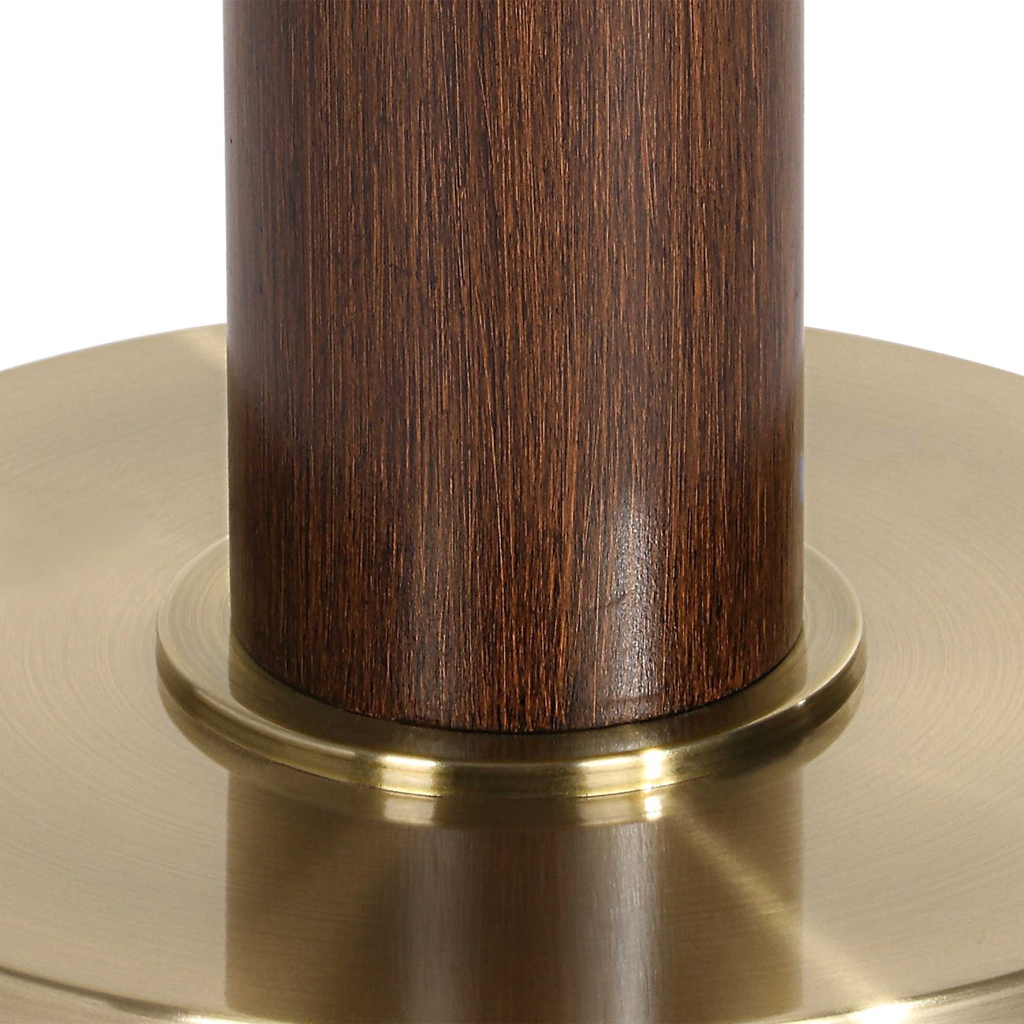 Stacked Wooden Floor Lamp