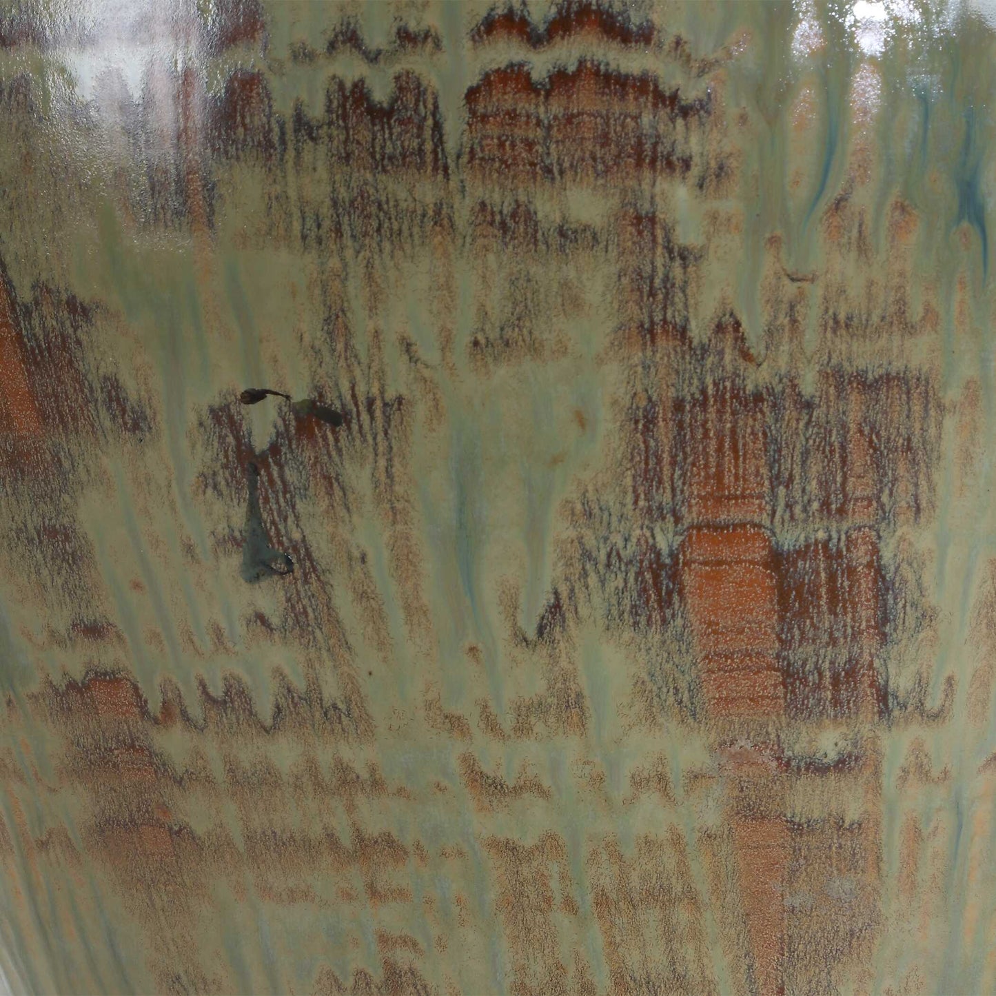 Olisa Brown Green Table Lamp