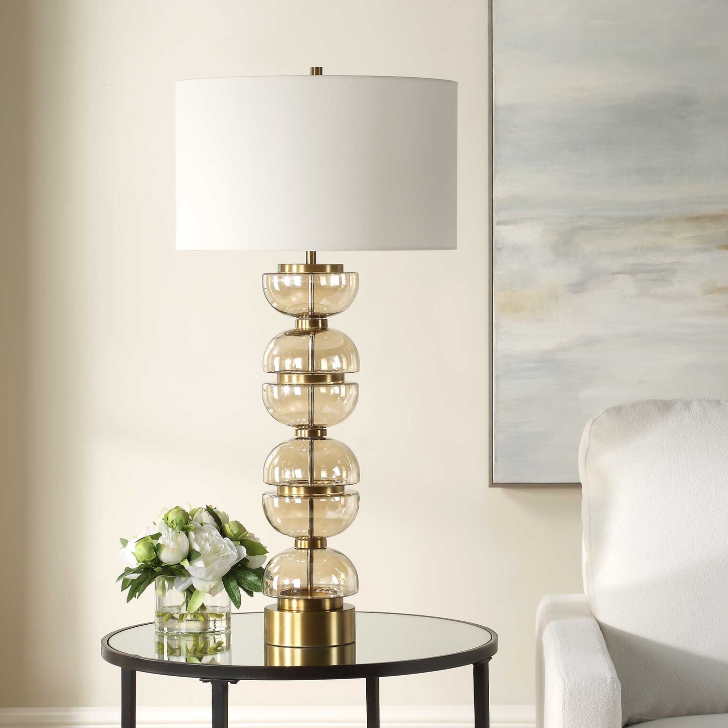 Assemble Half-Sphere Table Lamp
