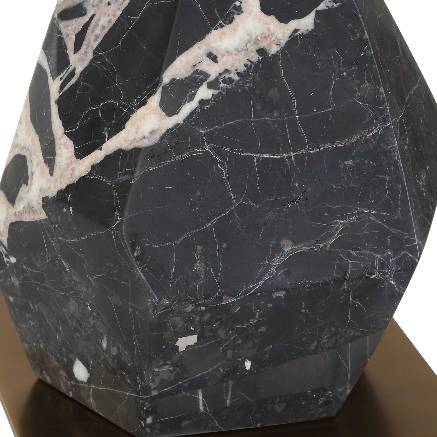 Rowland Panda Marble Buffet Lamp