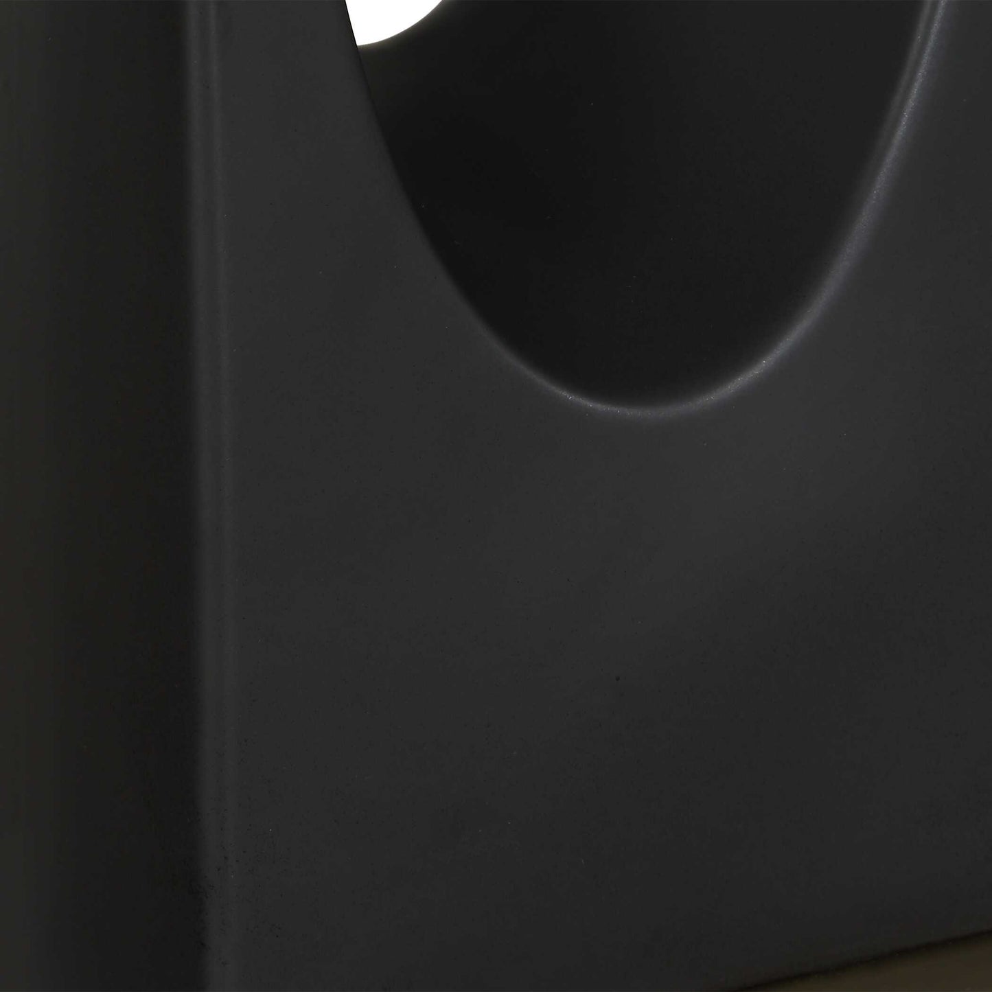 Void Matte Black Table Lamp
