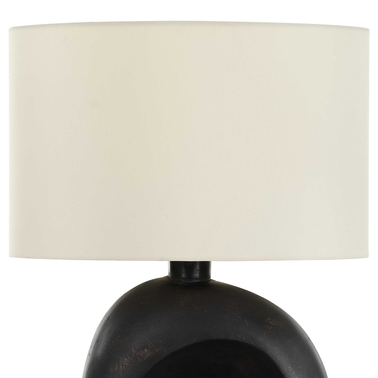 Peephole Outdoor Bronze Table Lamp
