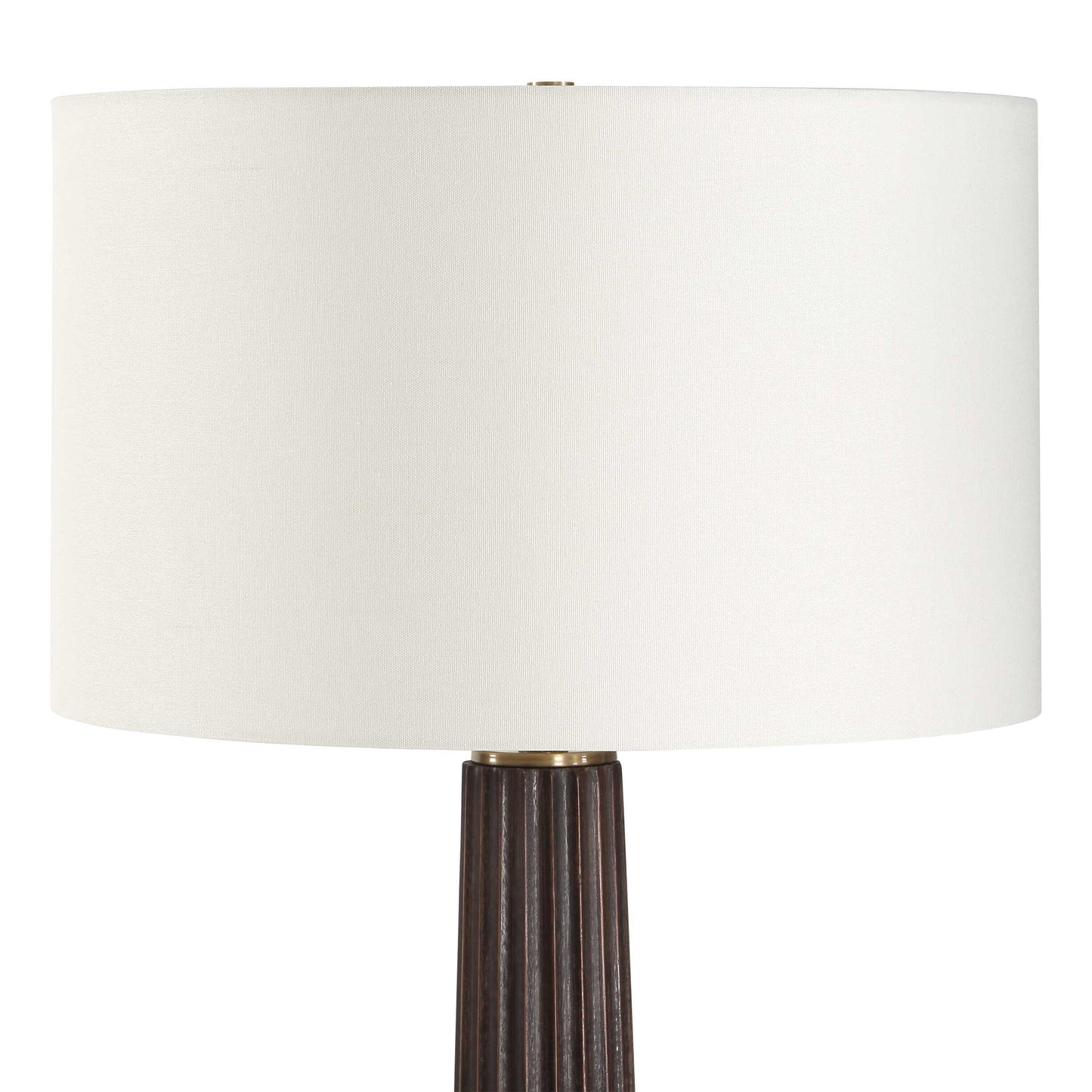 Forage Dark Oak Floor Lamp