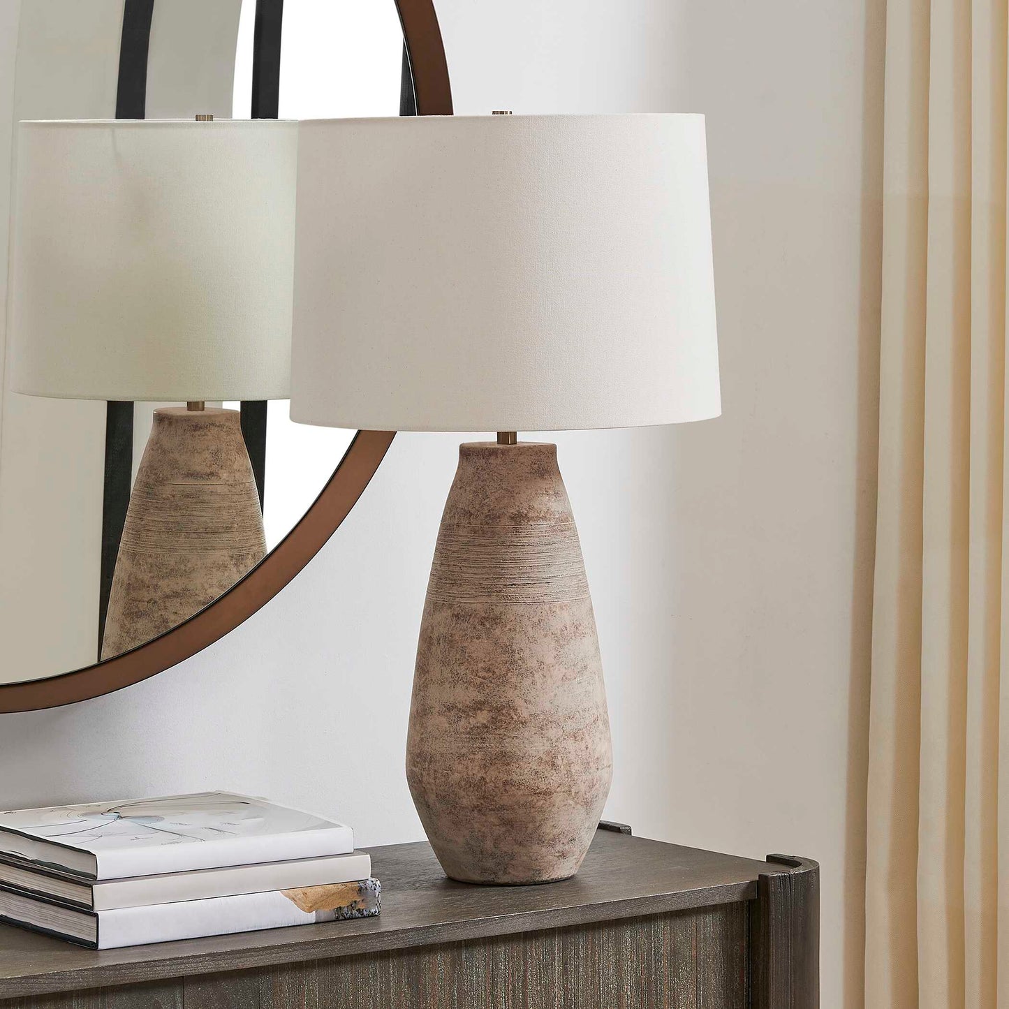 Dunford Aged Table Lamp