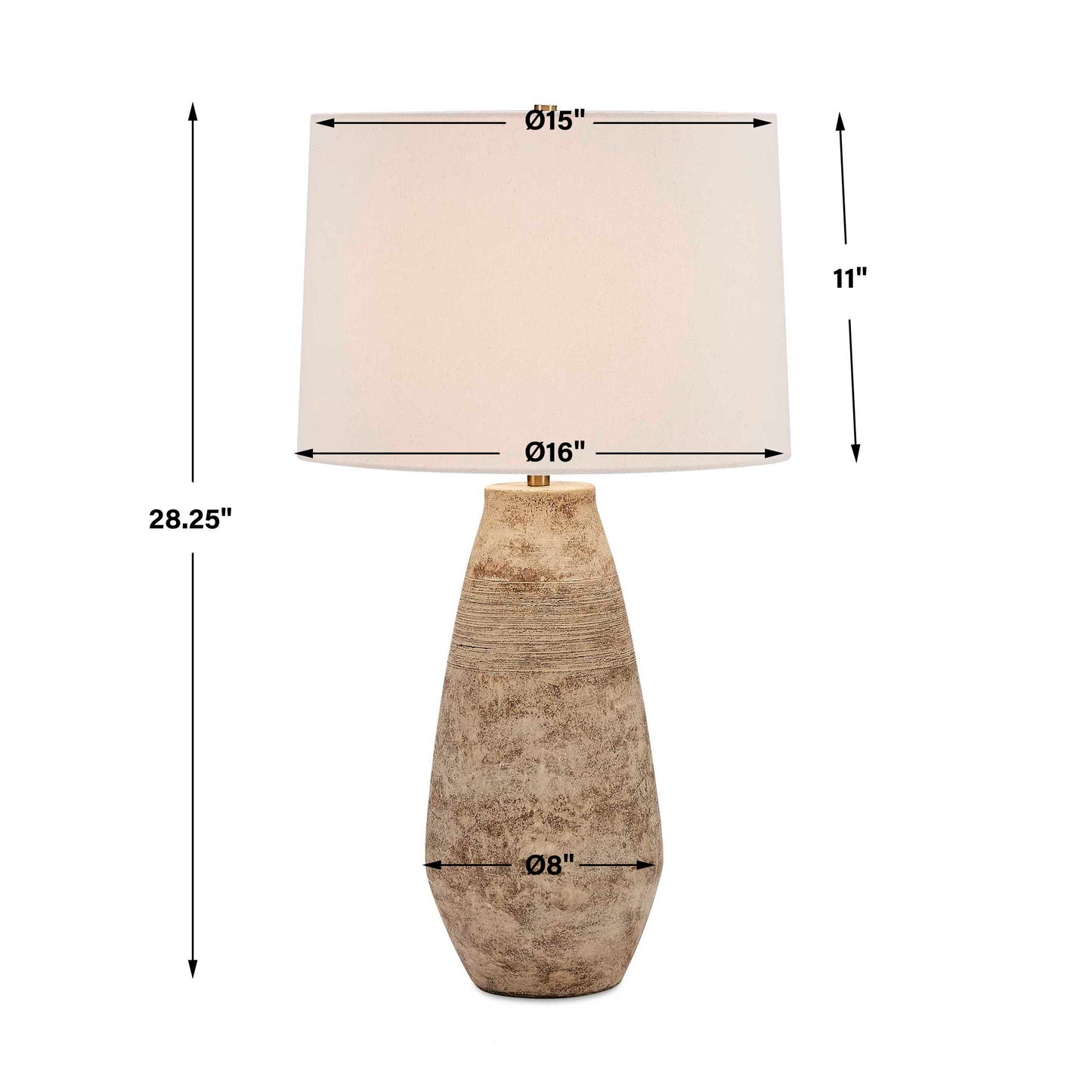 Dunford Aged Table Lamp