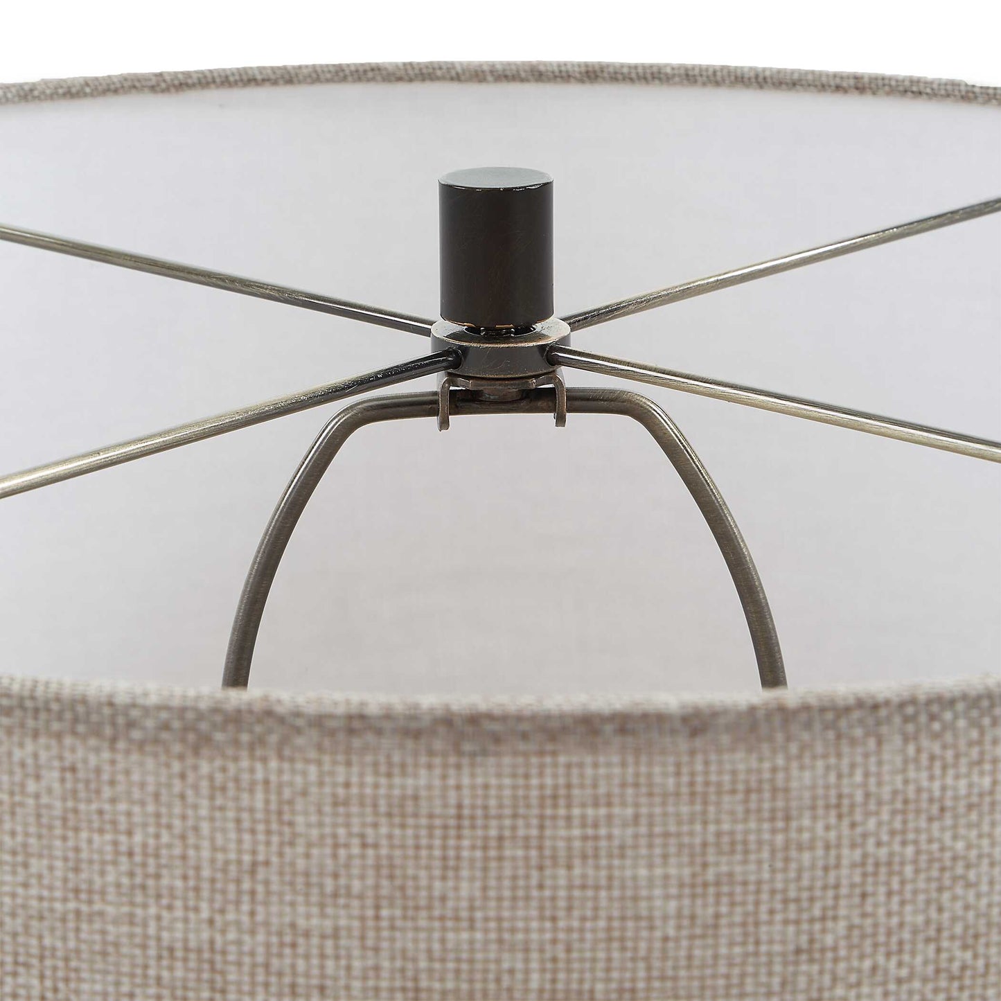 Barat White Ceramic Table Lamp