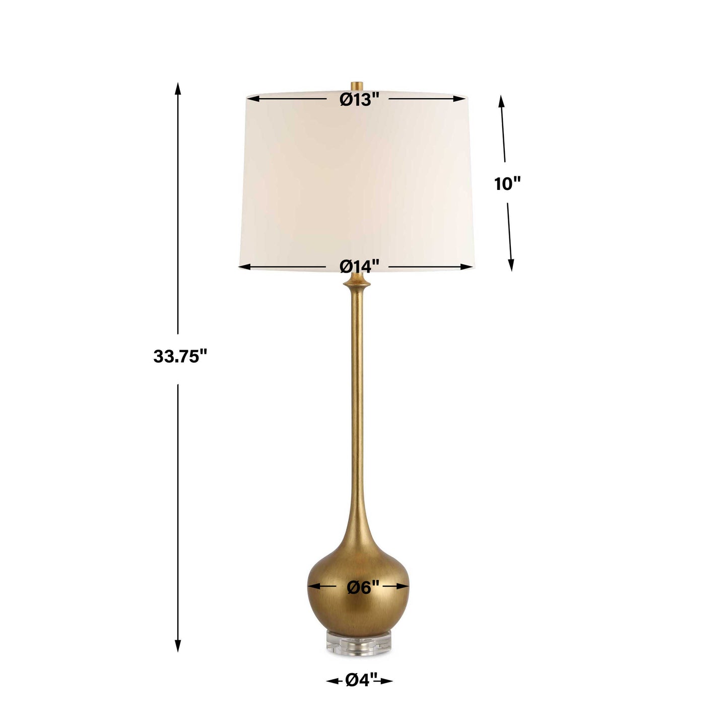Good As Gold Buffet Lamp