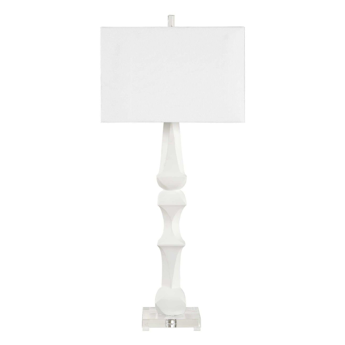 Mayme White Table Lamp