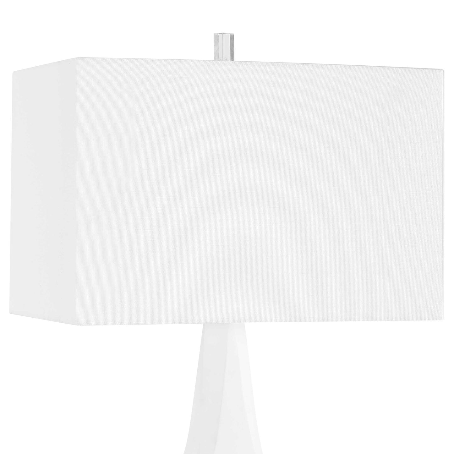 Mayme White Table Lamp