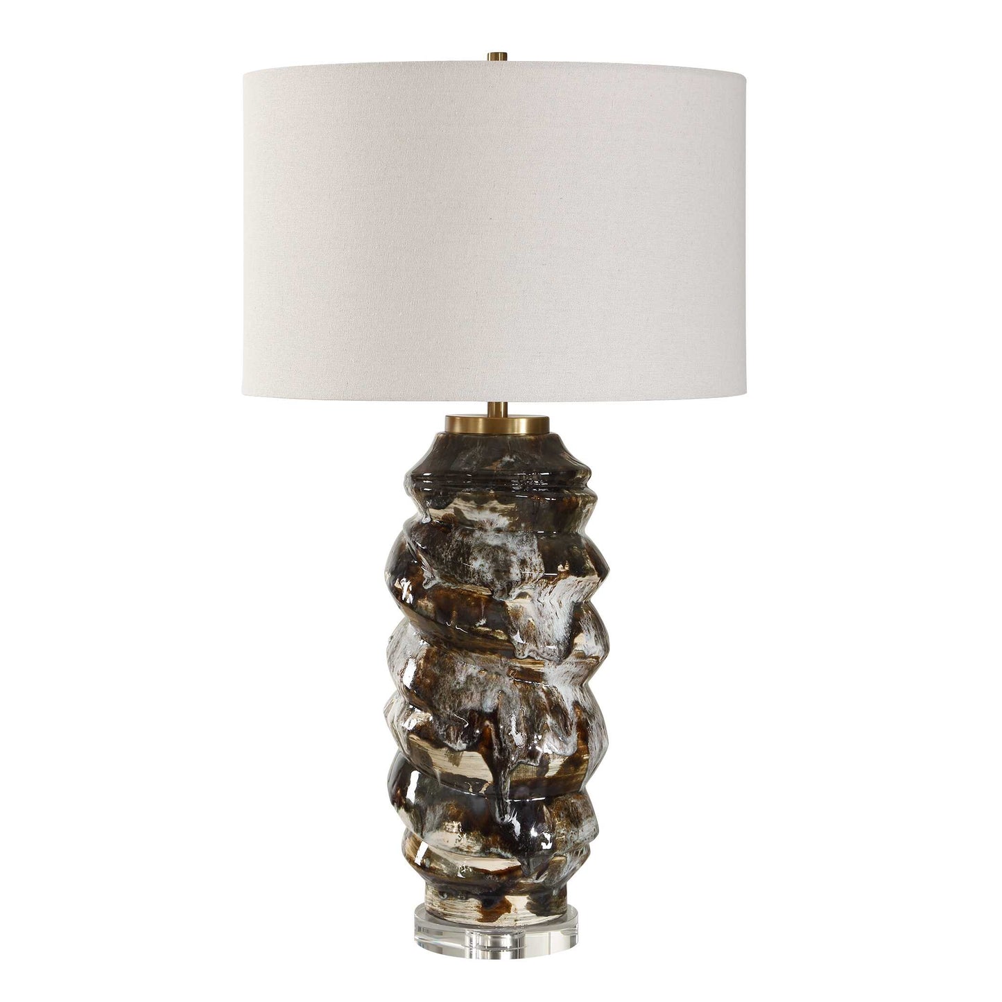 Cuoco Mottled Brown Table Lamp