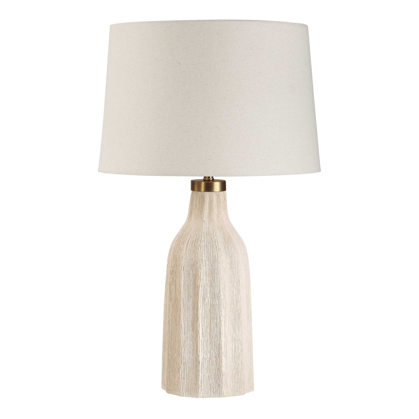 Maddox Textured Off White Table Lamp