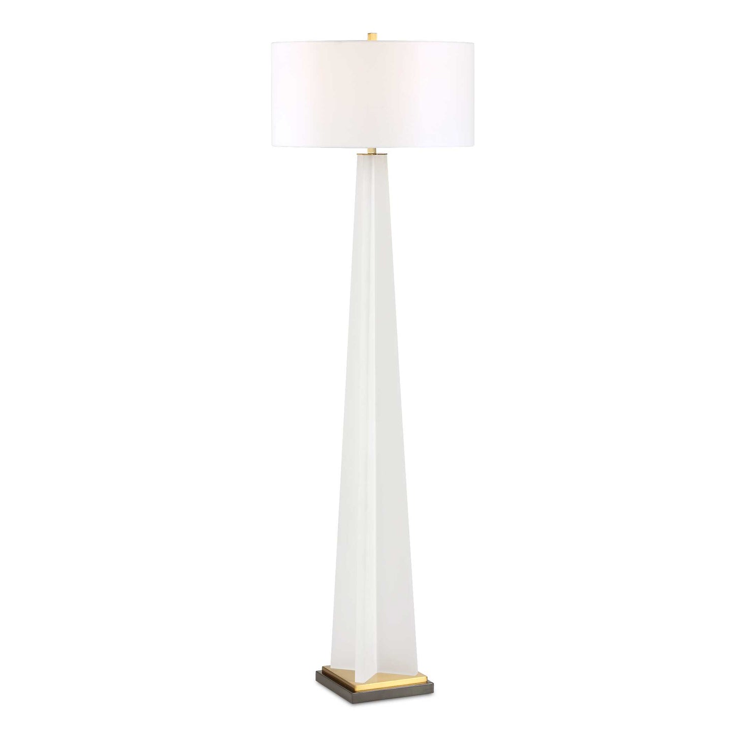 Rosin White Floor Lamp