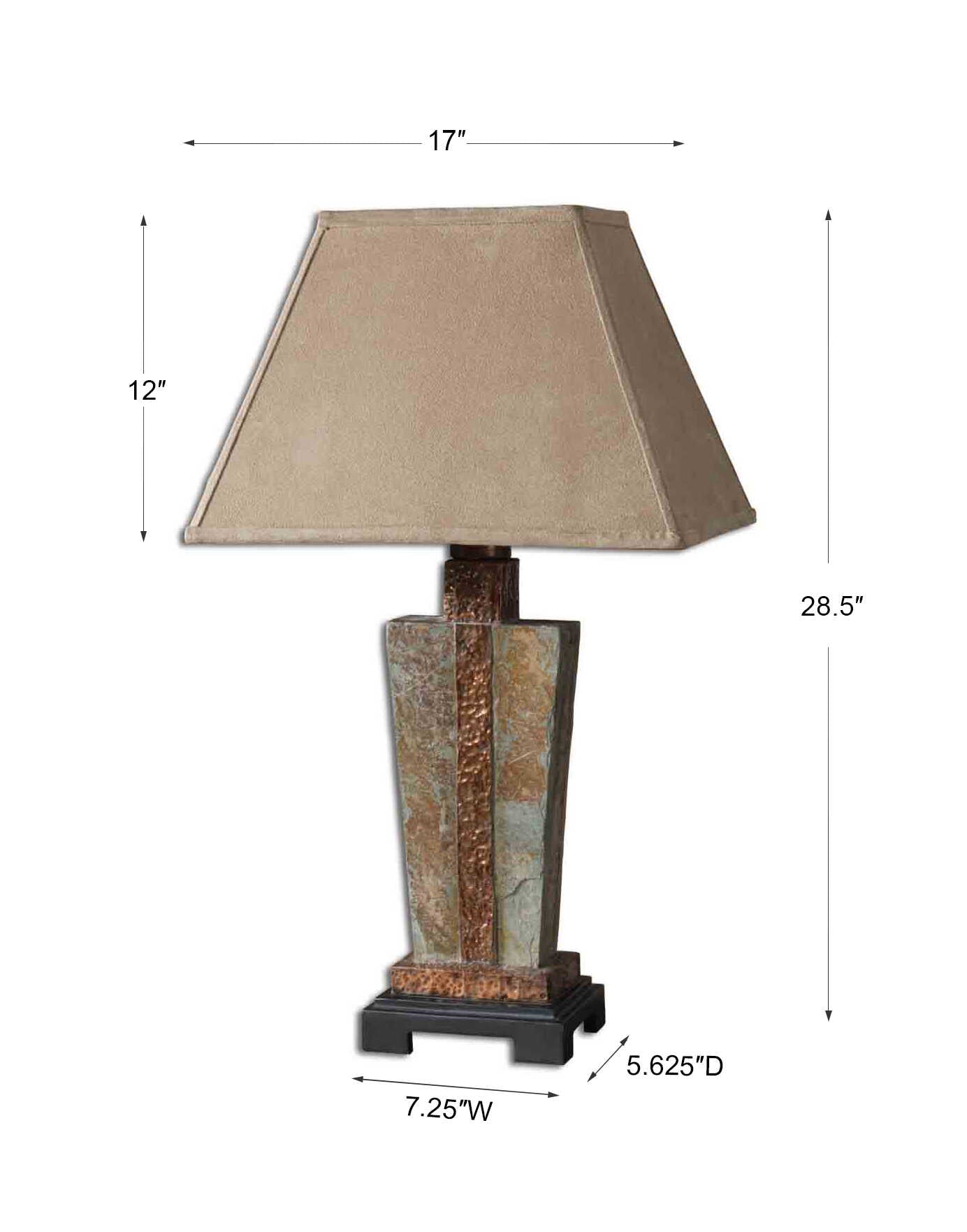 Slate Accent Lamp