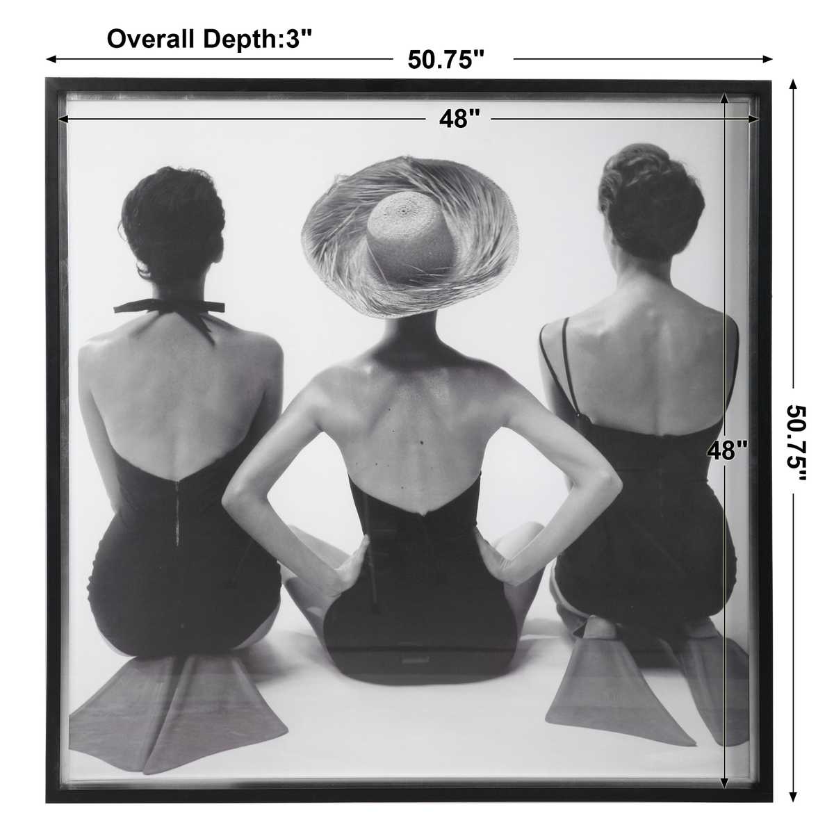 Ladies Swimwear, 1959 Framed Print