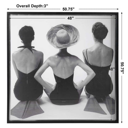 Ladies Swimwear, 1959 Framed Print