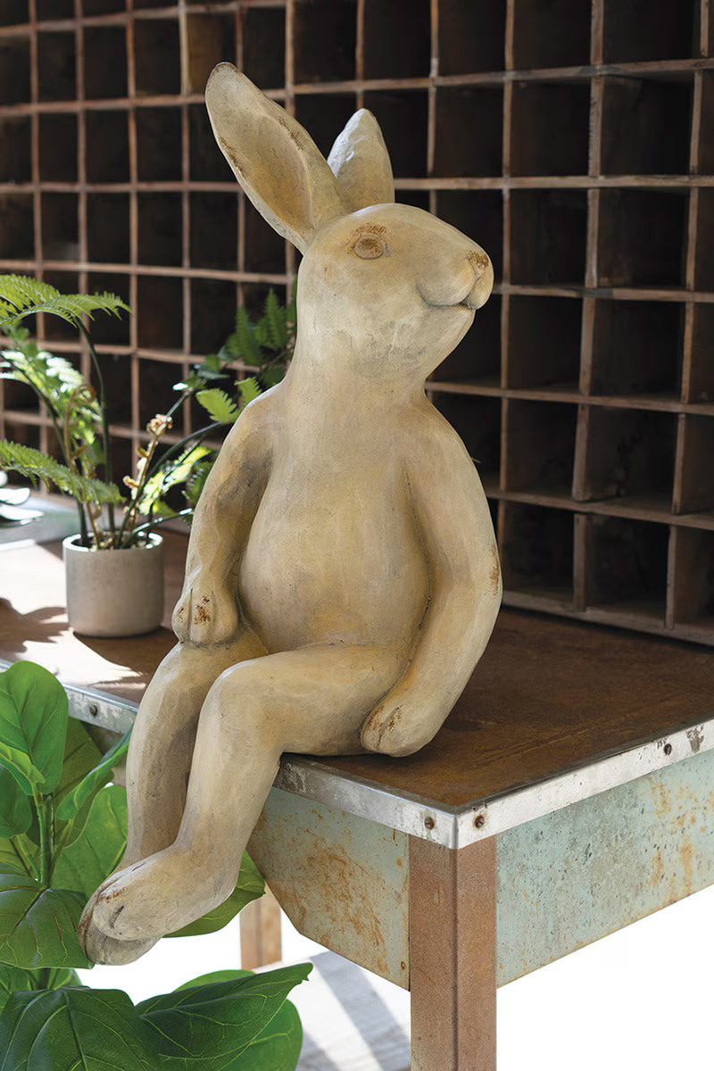 Large Rabbit Shelf Sitter