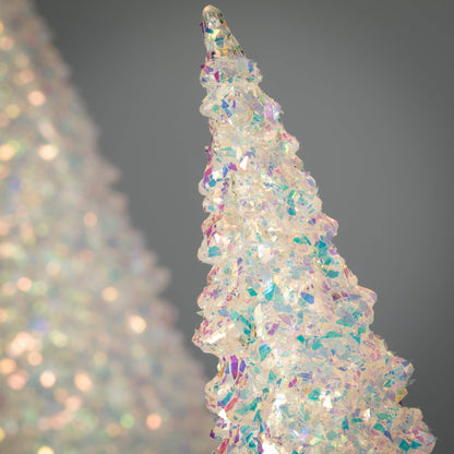 LED Confetti Cone Christmas Trees Close-up