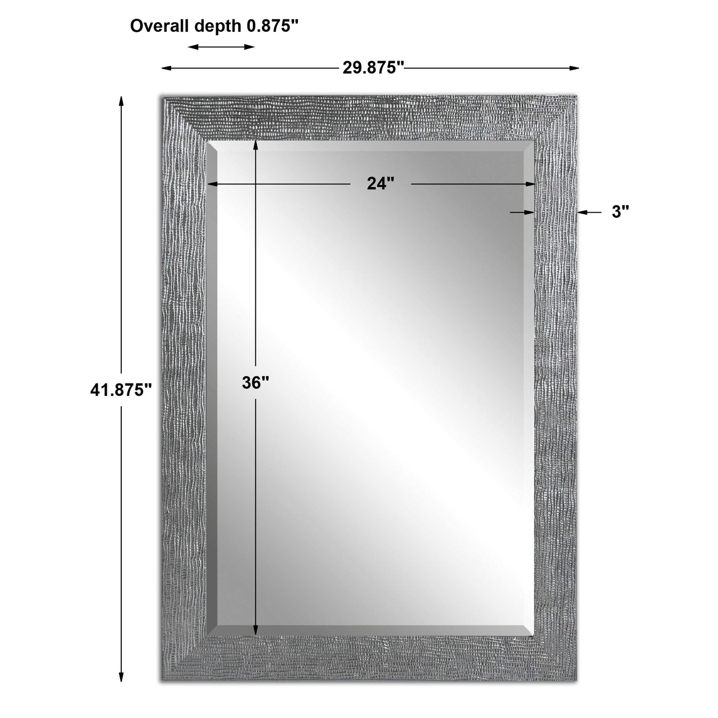 Tarek Silver Mirror