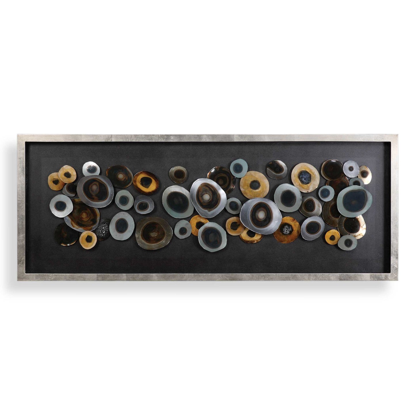 Discs Silver Shadow Box