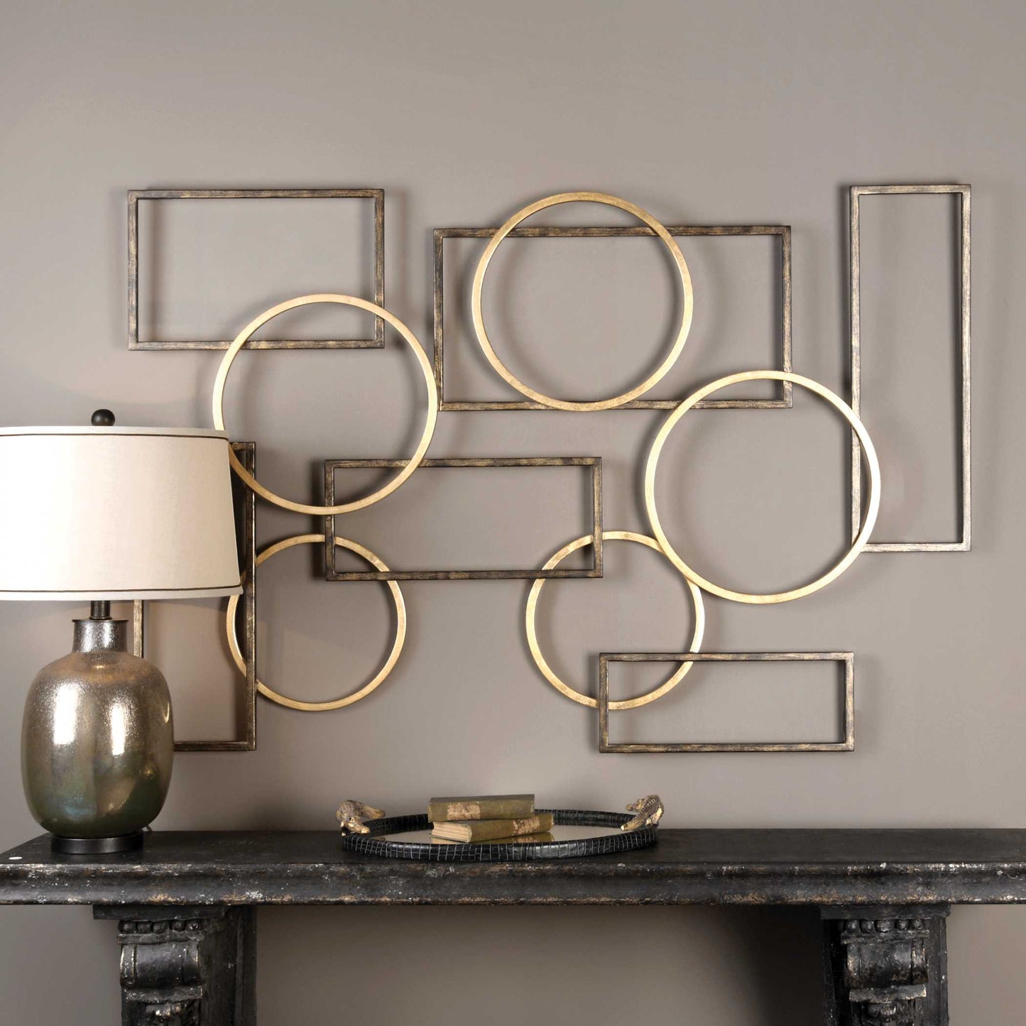 Elias Bronze And Gold Wall Art