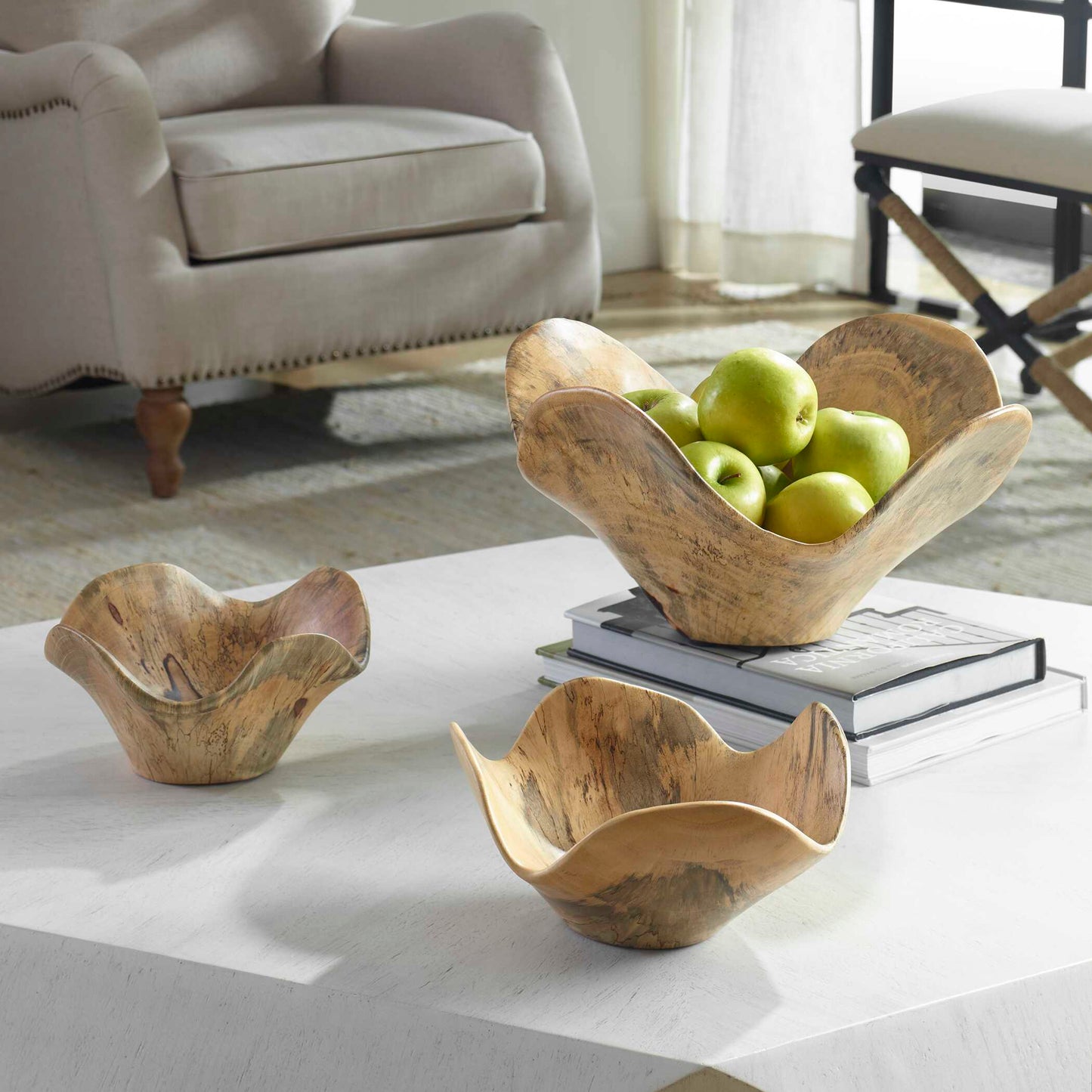 Tamarine Wood Wall Art Set/3