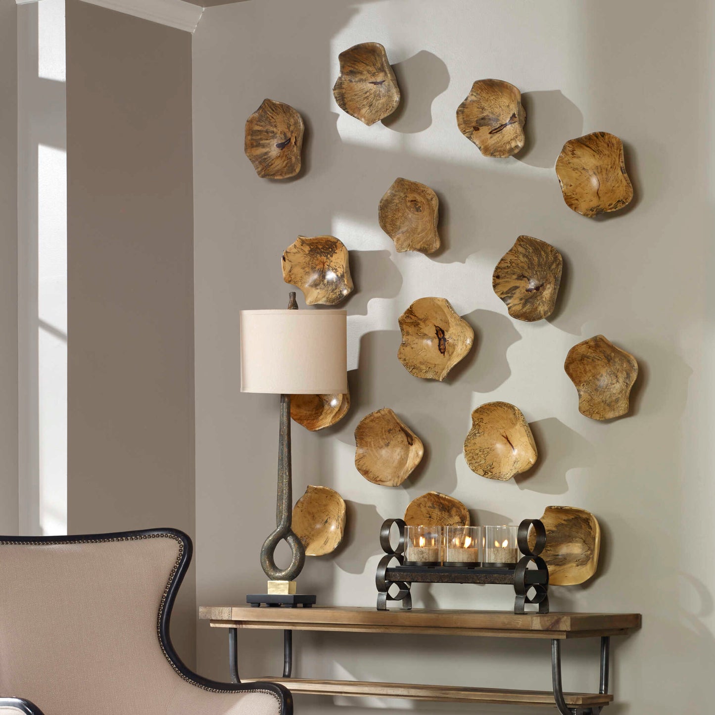 Tamarine Wood Wall Art Set/3