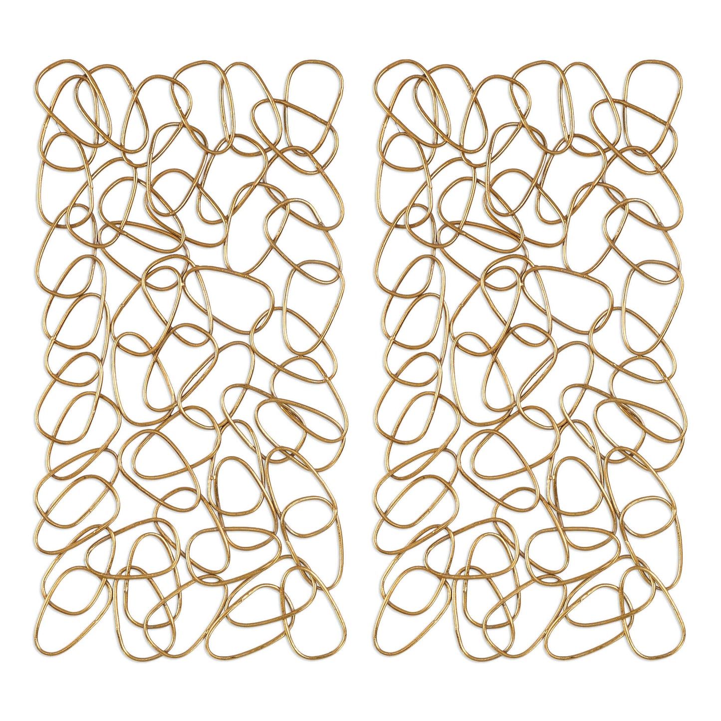In The Loop Gold Wall Art Set/2