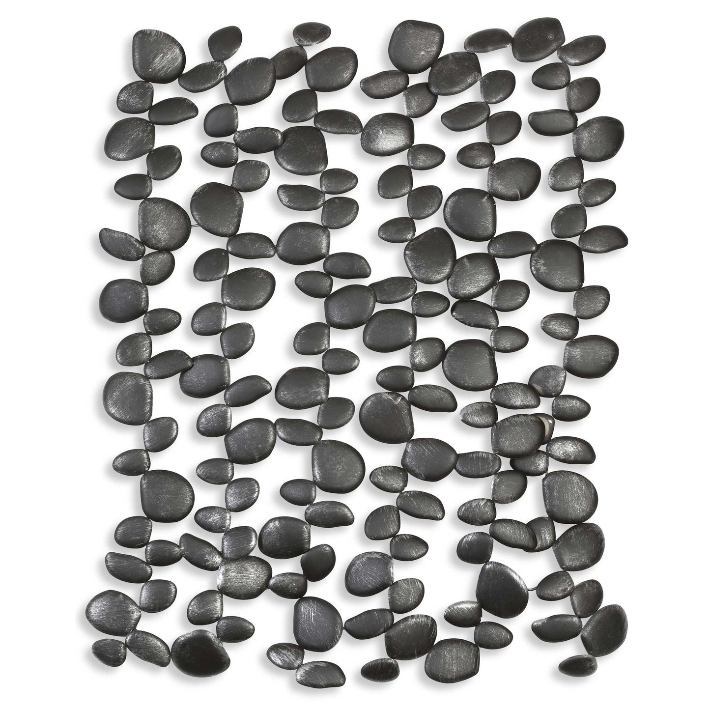 Skipping Stones Forged Iron Wall Art