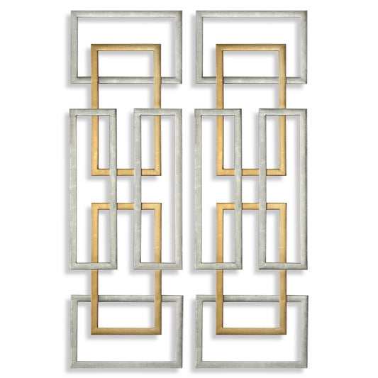 Aerin Geometric Wall Art Set/2