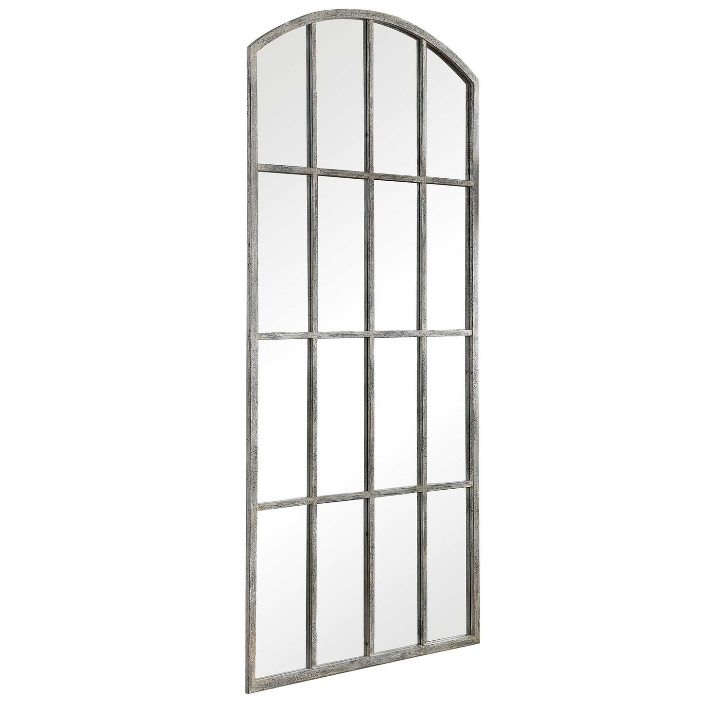 Amiel Ivory Arched Mirror