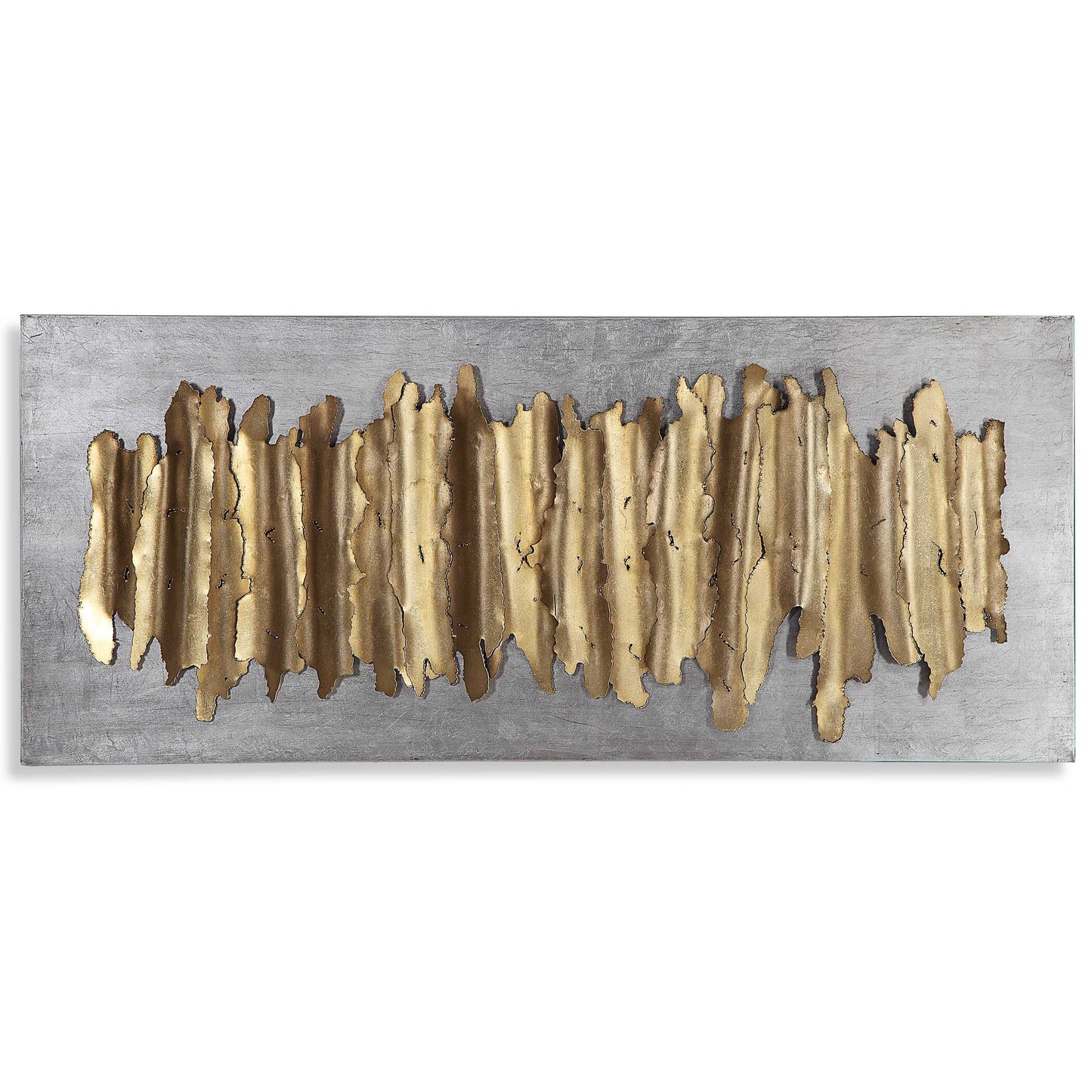 Lev Gold Metal Wall Decor