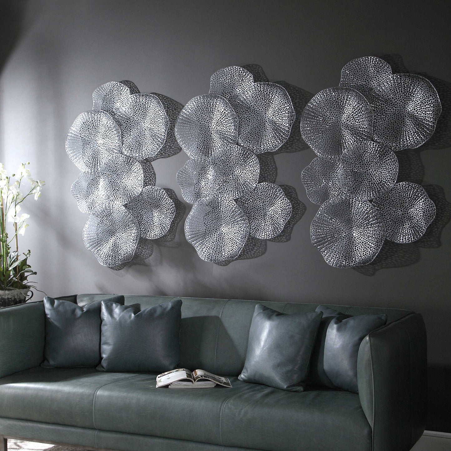 Ripley Pewter Metal Wall Art
