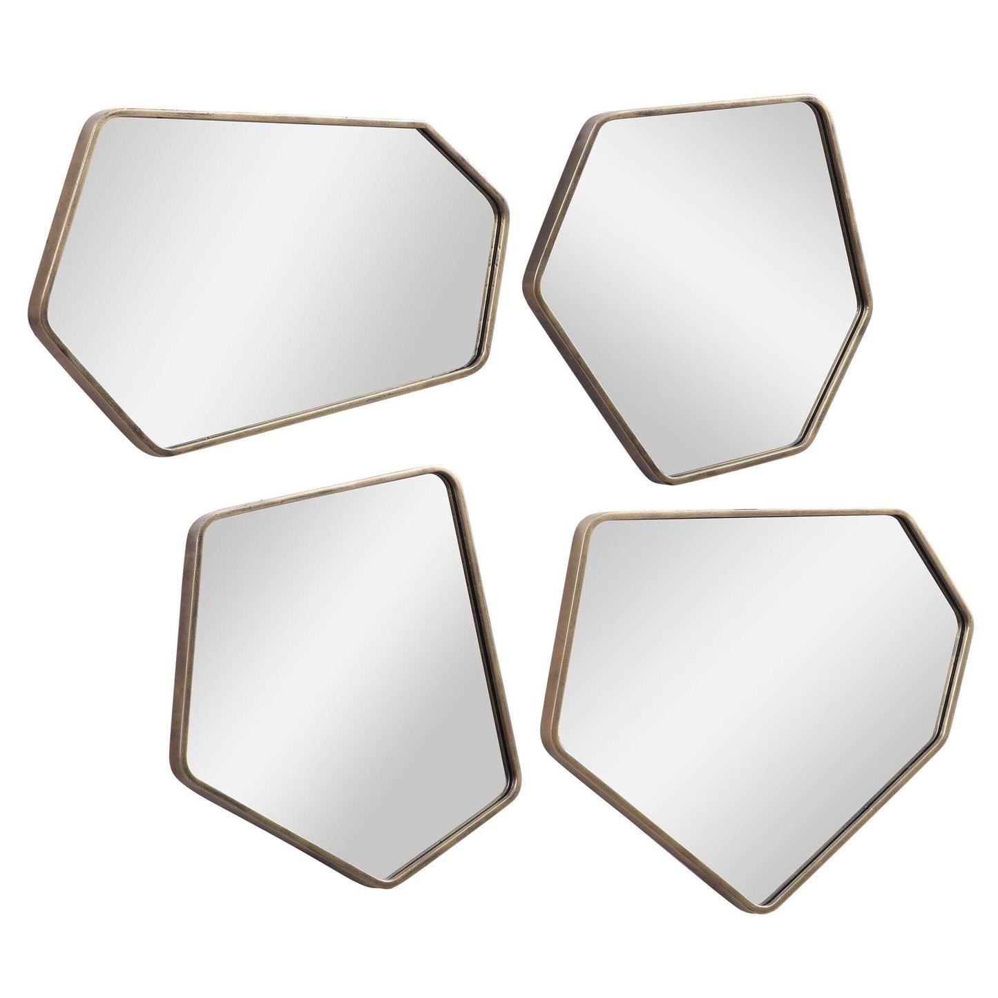 Linneah Modern Mirrors Set/4