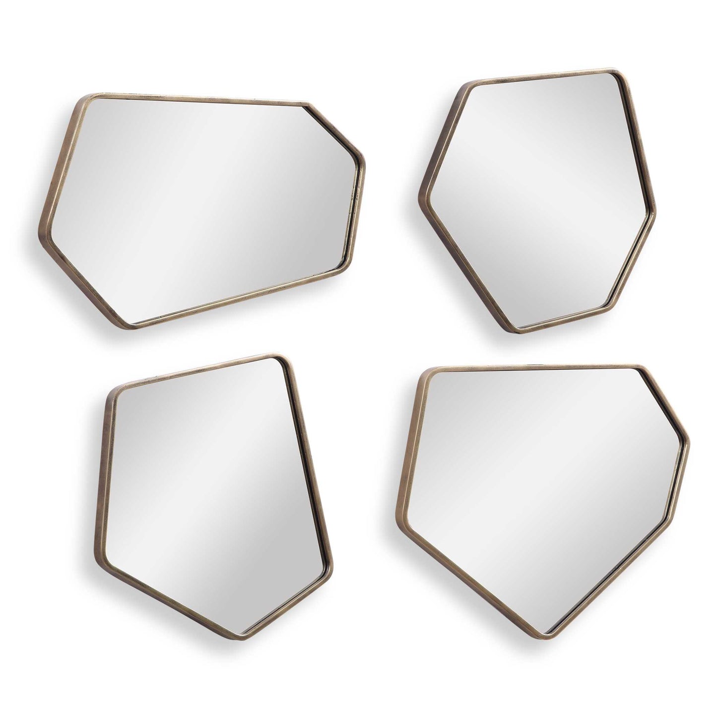 Linneah Modern Mirrors Set/4