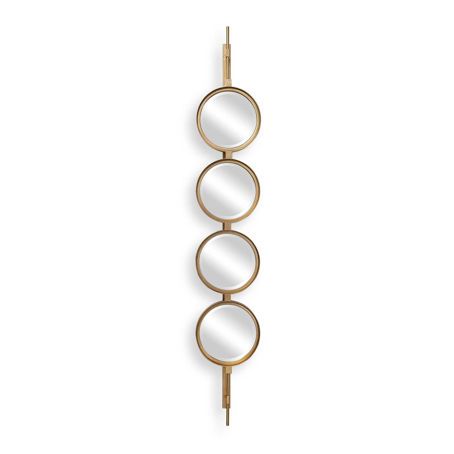 Button Gold Mirror
