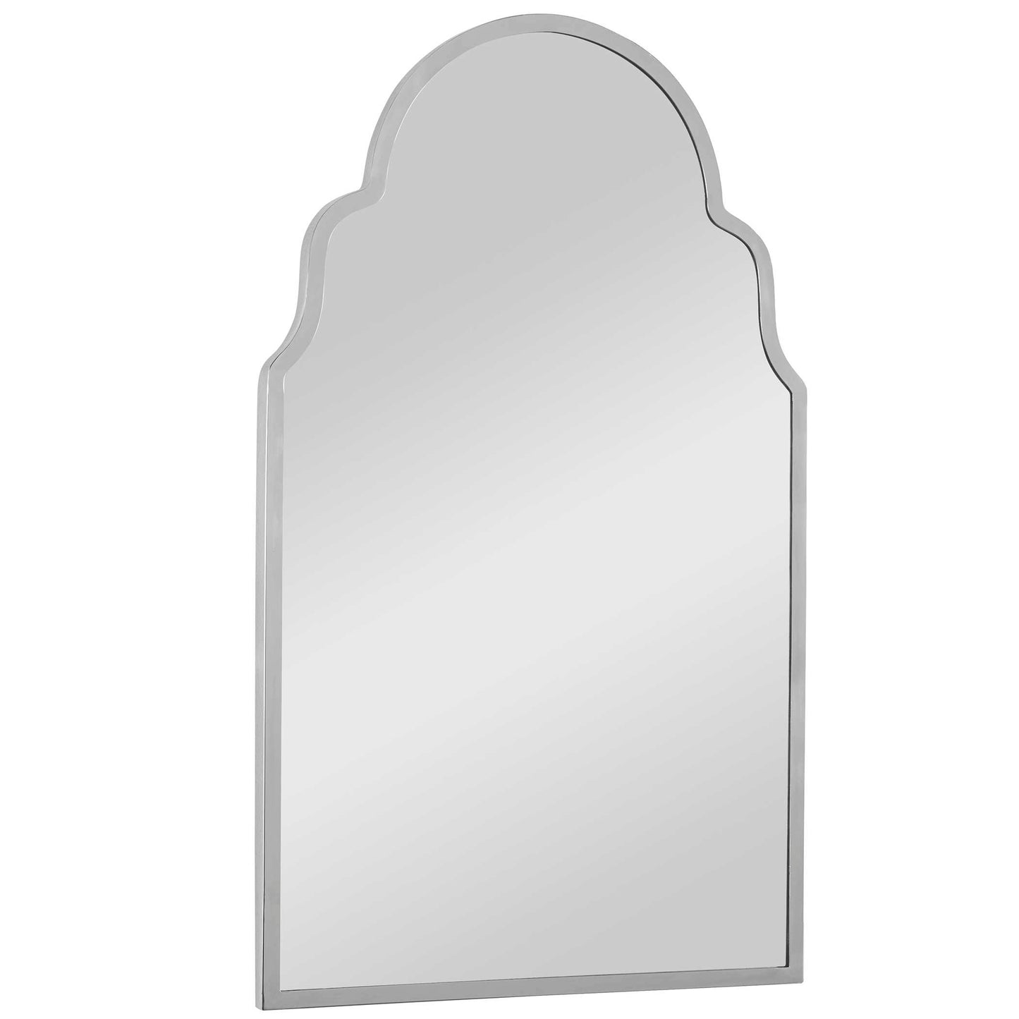 Brayden Nickel Arch Mirror