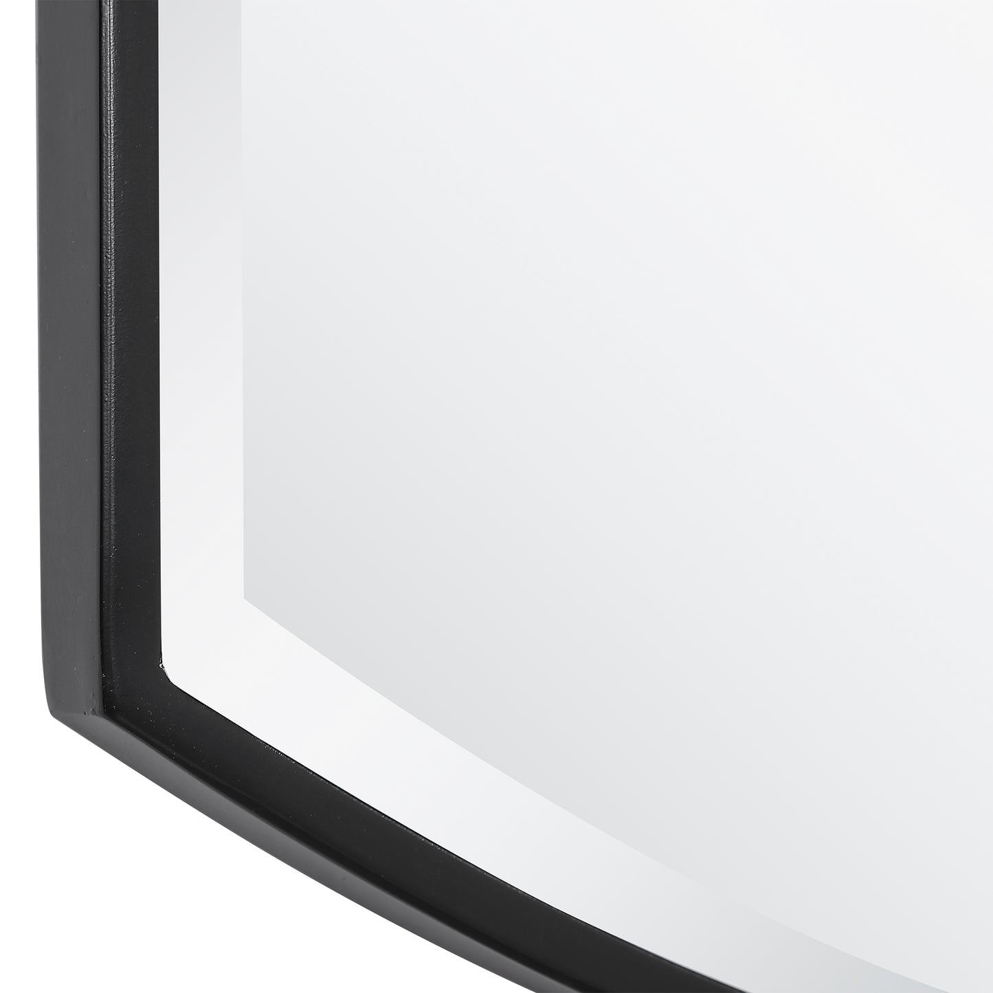 Shield Shaped Iron Mirror