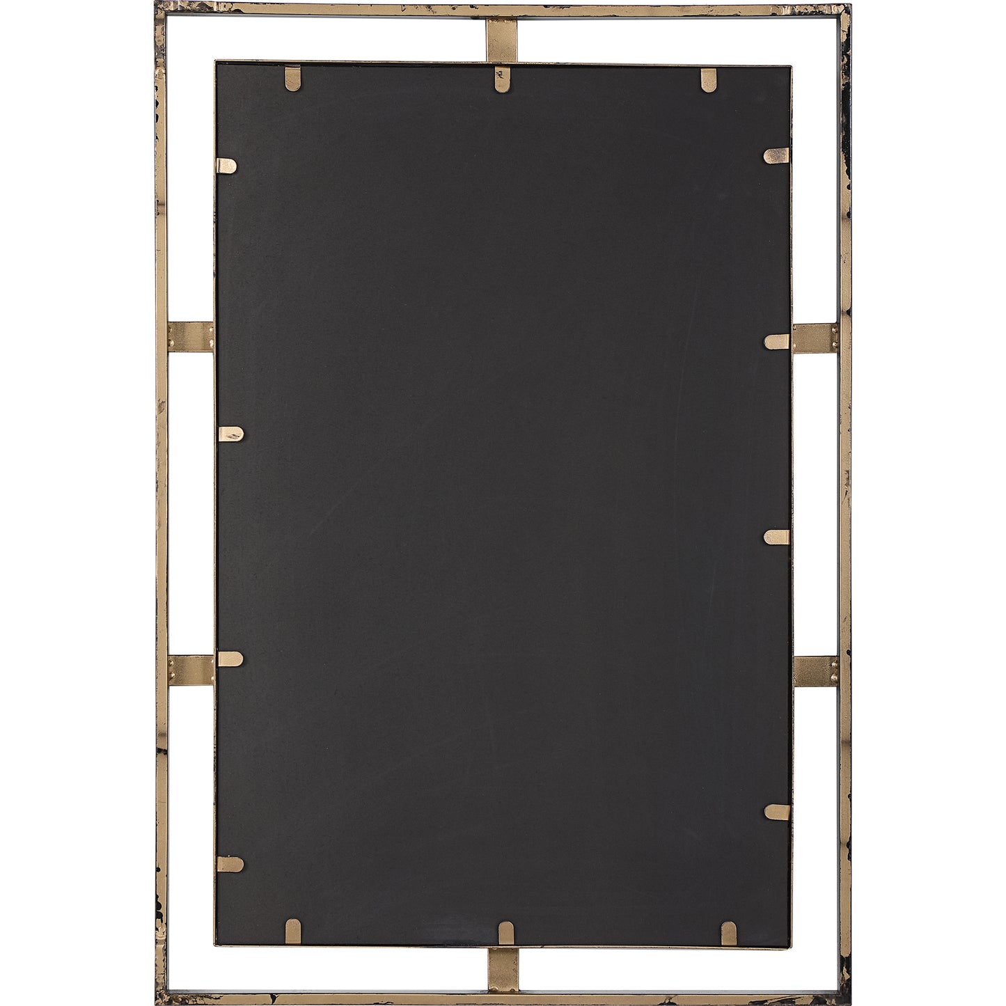 Carrizo Gold & Bronze Rectangle Mirror