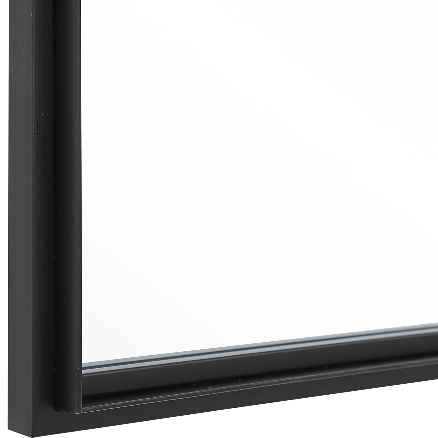 Rousseau Iron Window Mirror