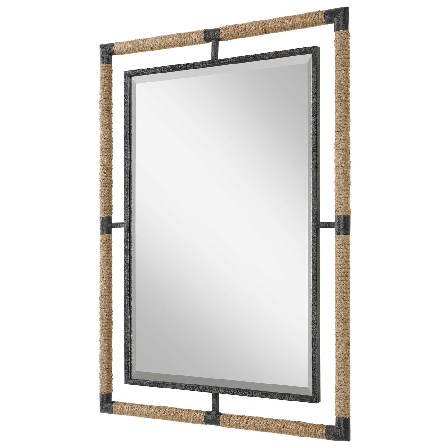 Melville Iron & Rope Mirror