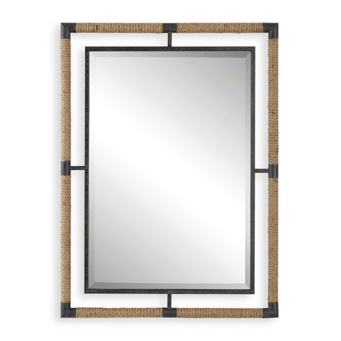 Melville Iron & Rope Mirror