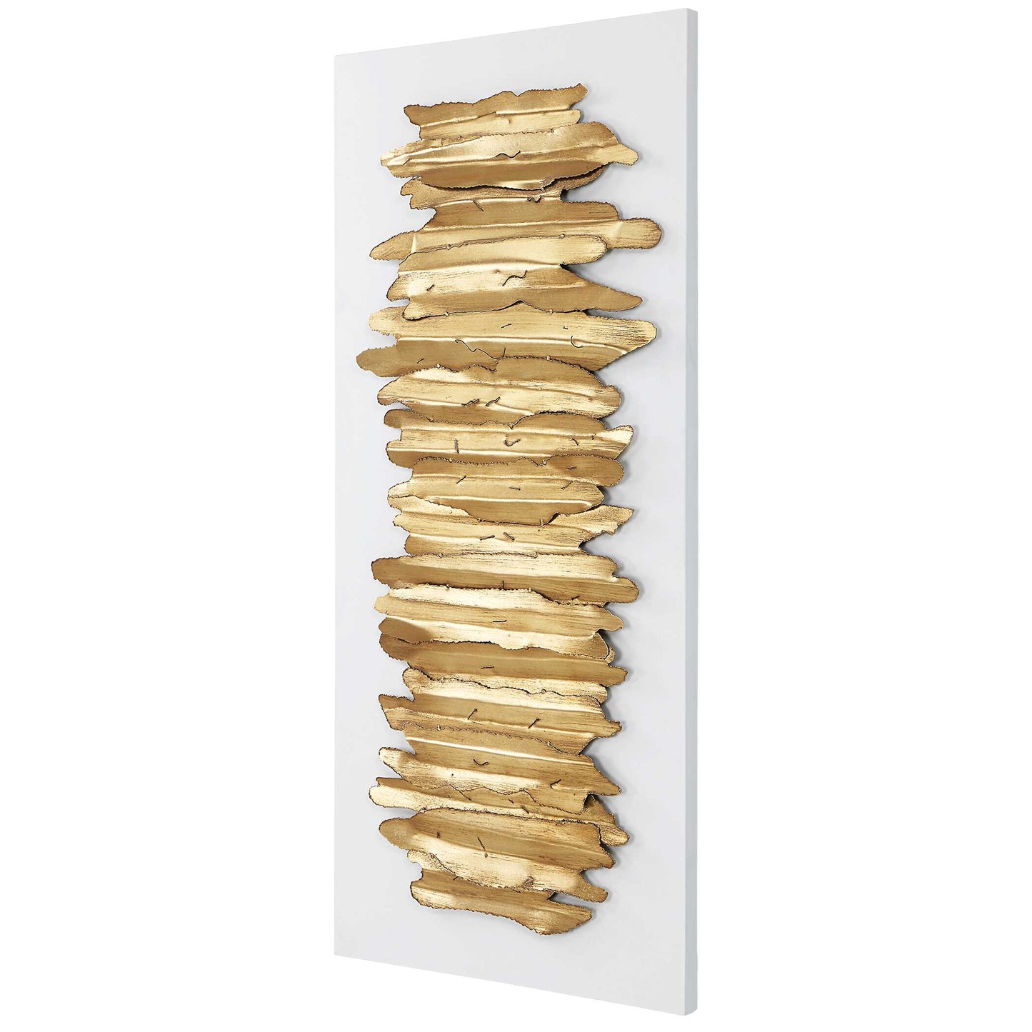 Lev White Metal Wall Decor
