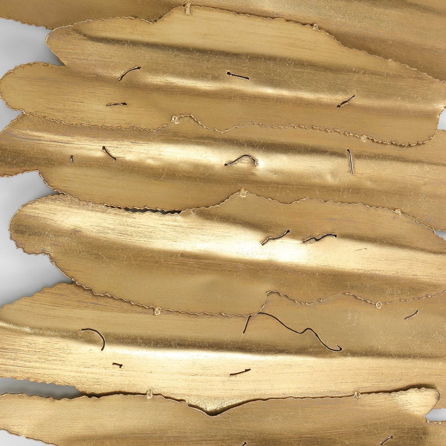 Lev White Metal Wall Decor