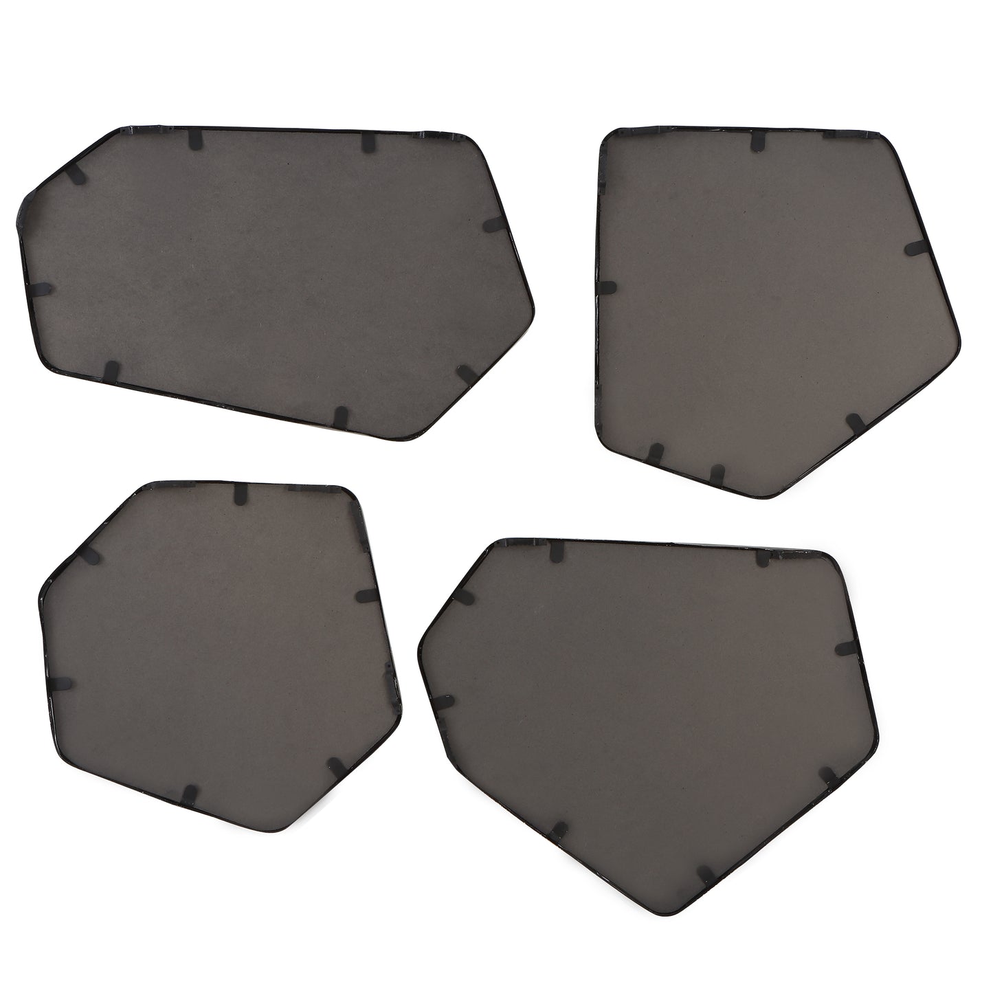 Linneah Black Mirrors Set/4