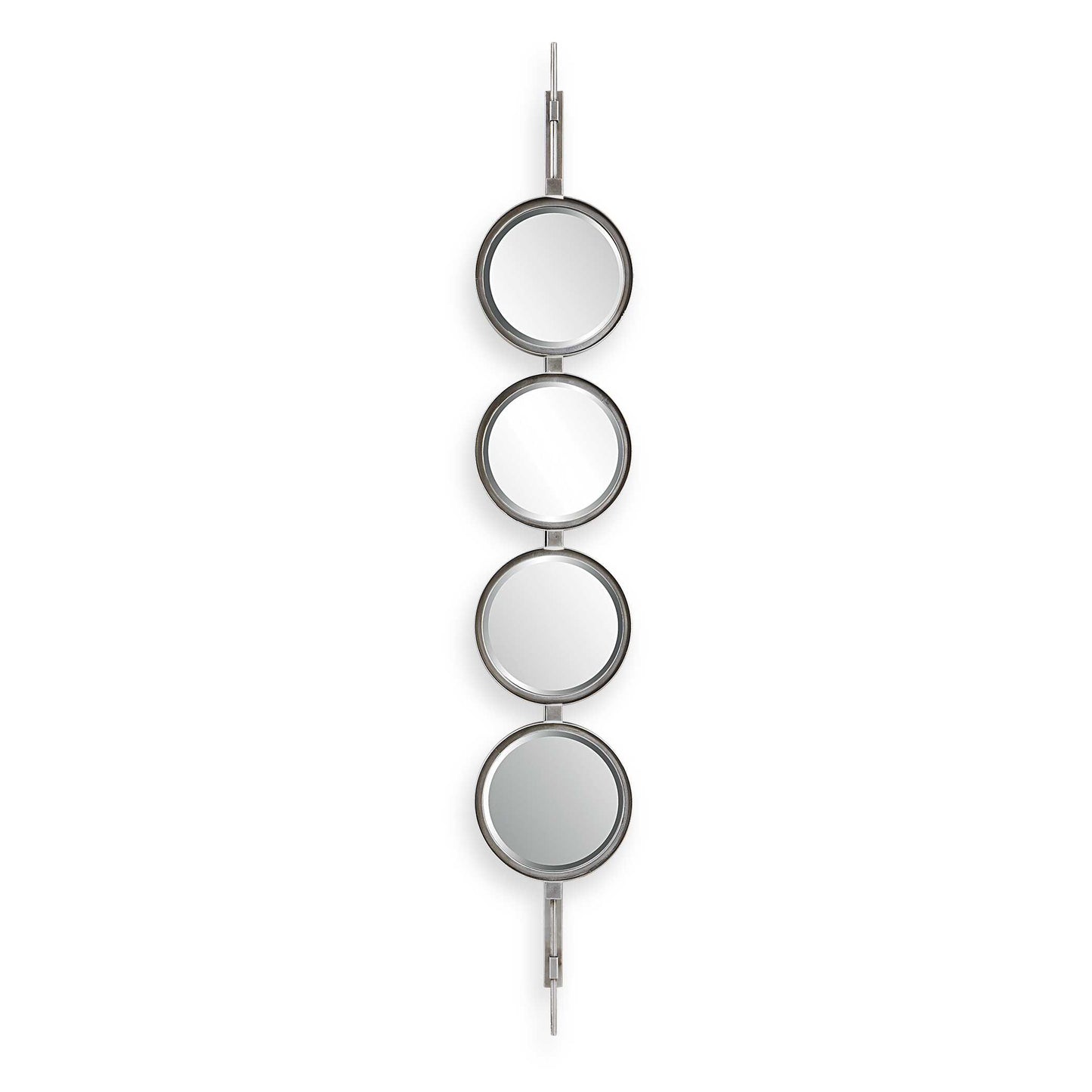 Button Silver Mirror