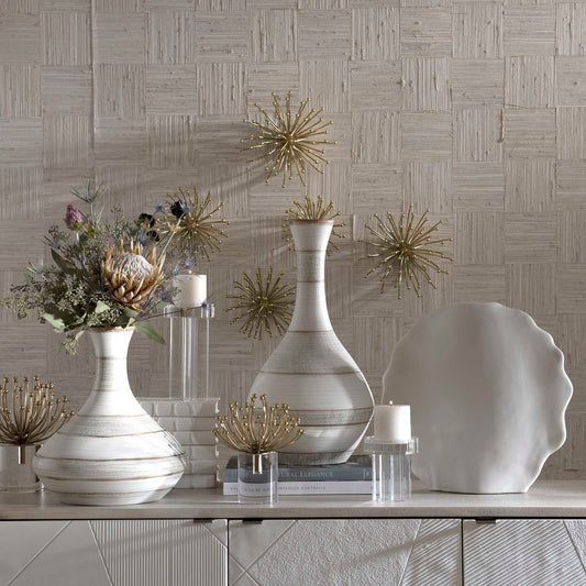 Aga Gold Metal Wall Decor Set/3