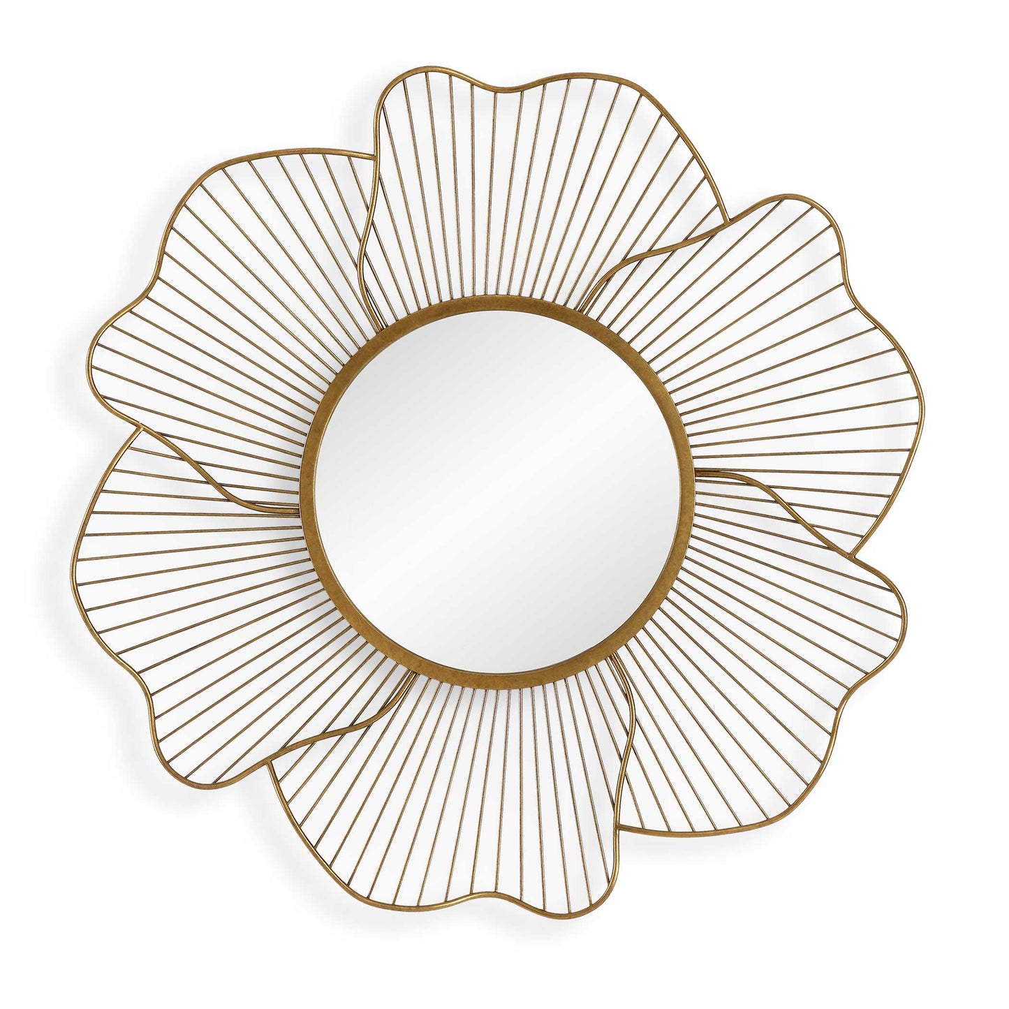 Blossom Gold Floral Mirror