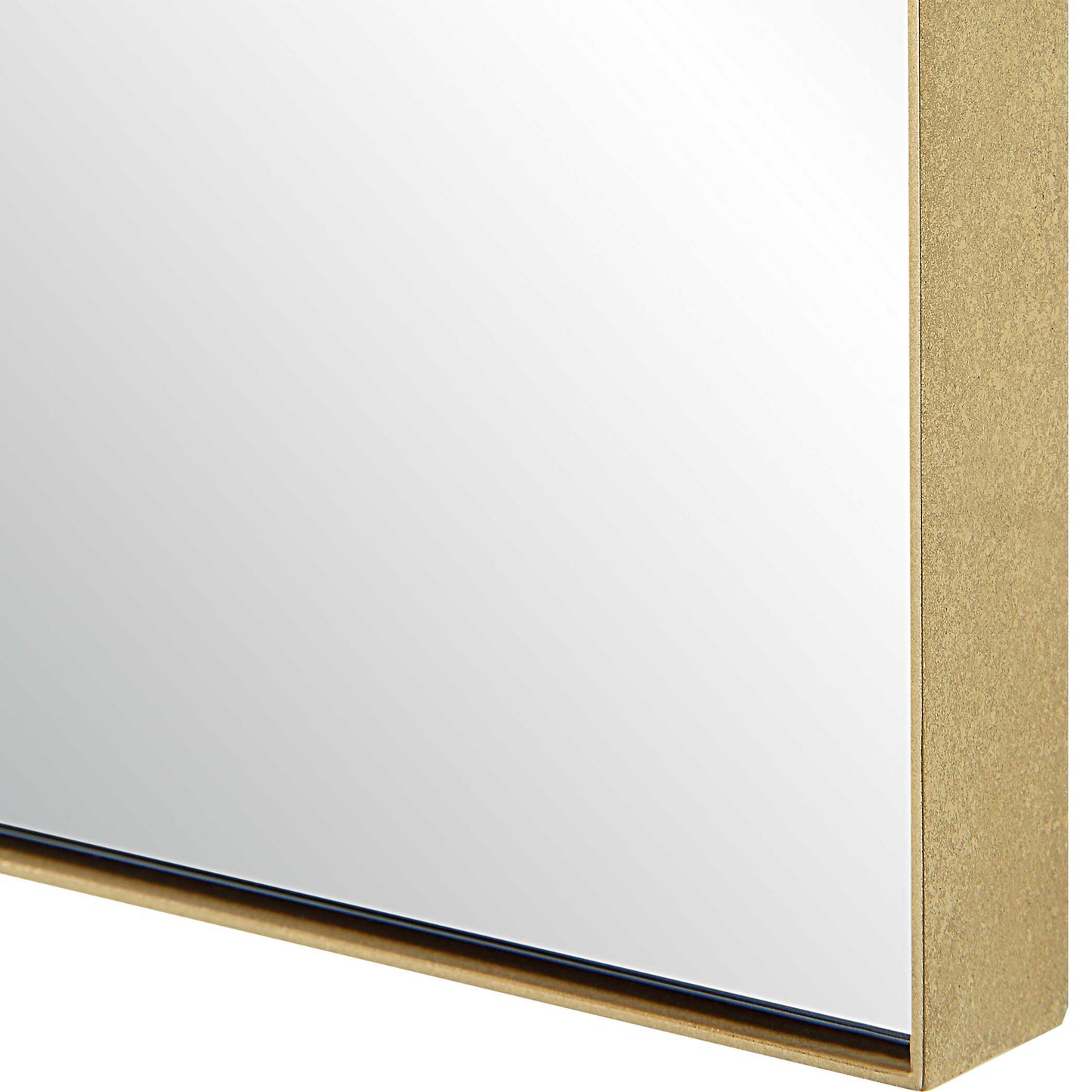 Ticket Gold Vanity Mirror