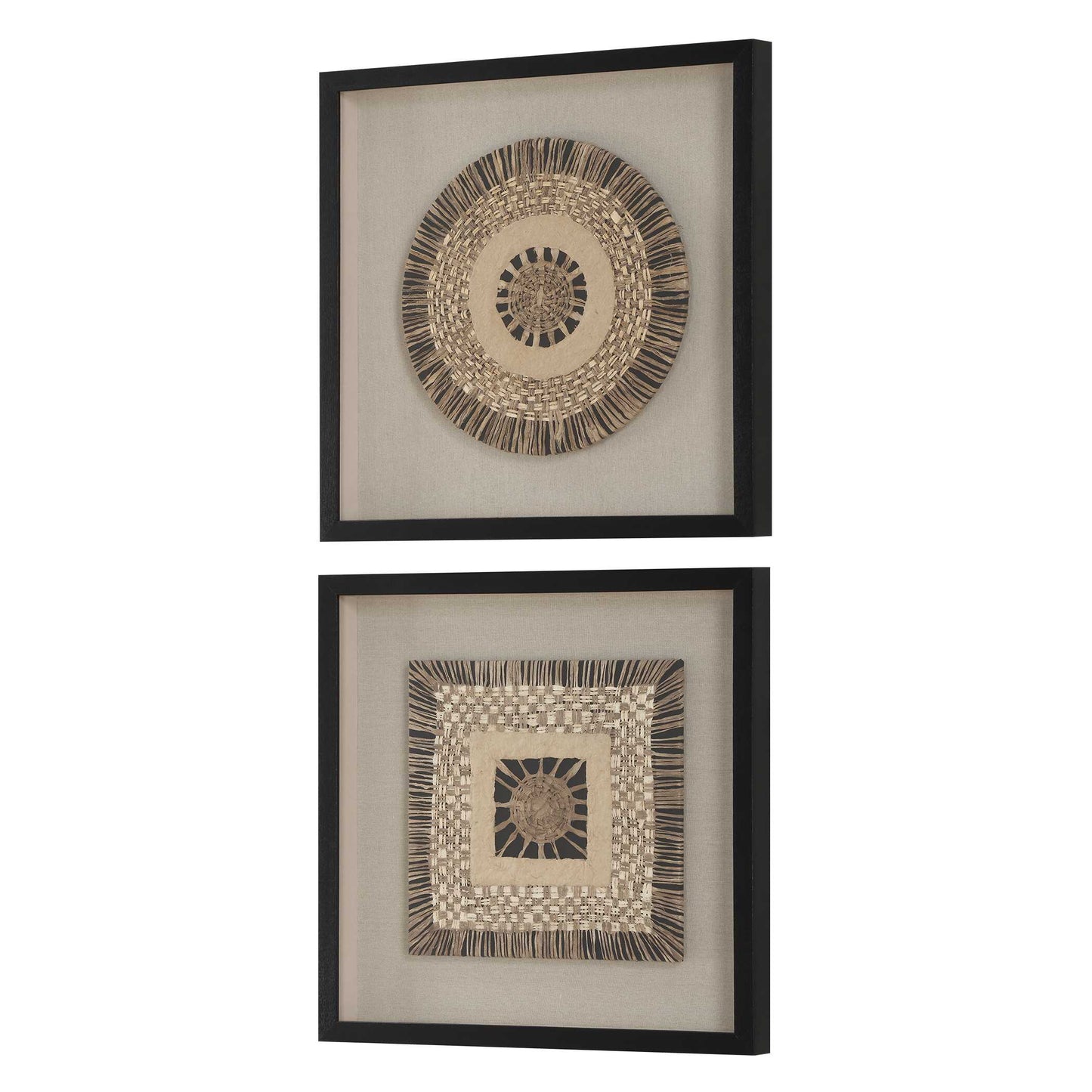 Intertwine Knit Paper Shadow Box Set/2